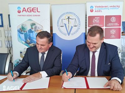 Spoločnosť AGEL, Univerzita veterinárskeho lekárstva a farmácie v Košiciach a Vzdelávací, vedecký a výskumný inštitút AGEL podpísali Rámcovú zmluvu o vzájomnej spolupráci